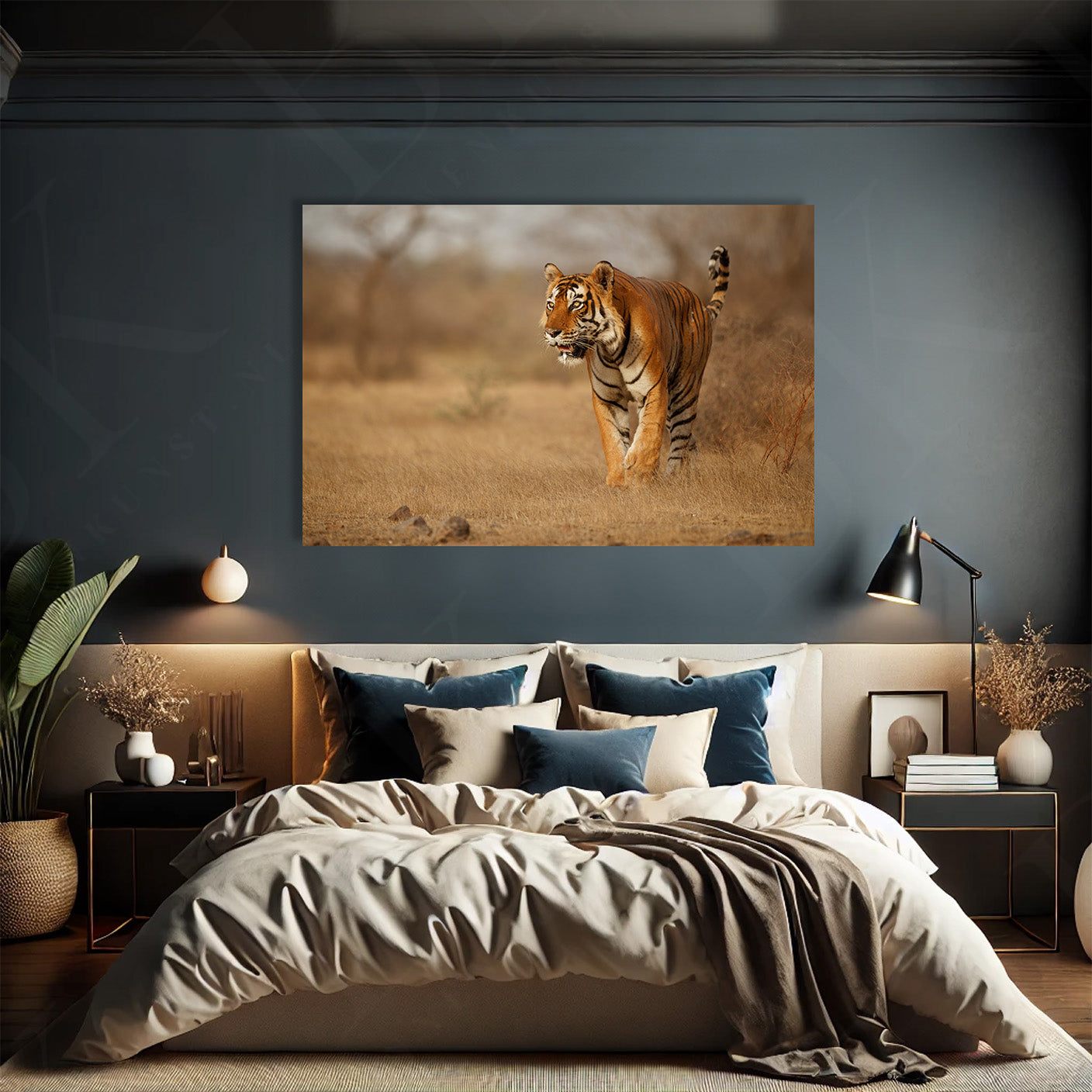 Savanne Tijger - Binnenkunst.nl